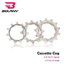 자전거 프리휠 bolany 1pcs mtb road bike freewheel cog 8 9 10 11 speed 11t 12t 13t 카세트 스프로킷 액세서리호환 421, 도로 11s 12t