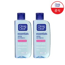 존슨앤존슨 [클린앤클리어] 에센셜 오일컨트롤 토너 100ml x2, 2개