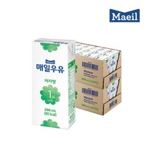 [매일] 멸균 저지방 1% 200ML 48팩