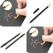 TWKL 아크릴 스크래치 아트 펜 듀얼