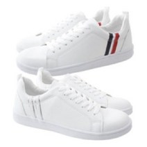 화이트 베이스 남성 윙맨 스니커즈 운동화