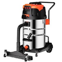산업용 진공 청소기 다기능 브러쉬 패키지 건습식, 70L 푸시 및 흡입 듀얼 모터  3600W