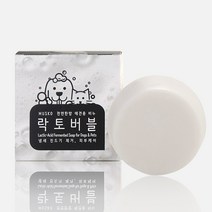 락토버블 천연한방 수제 애견 샴푸바 강아지비누 + 거품망 MLBL100