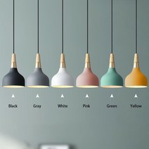 led 샹들리에 현대 침실 램프 거실 샹들리에 펜던트 조명 샹들리에 매달려 식당 실내 조명, 노란색, 7w, 차가운 백색