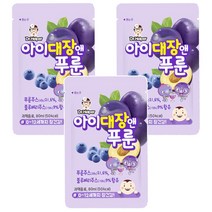 닥터헬퍼 아이대장앤푸룬 파우치 80ml 블루베리 푸룬주스, 3포
