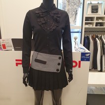 파사디 골프 여성 가을 예쁜쉬폰 장식 러블리 티셔츠 PP22FTY134M [뉴코아창원]