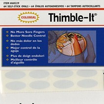 Colorbok Thimble Finger pad 1 Pack Beige null