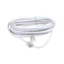 Belkin Line Cord with RJ11 First End Connector 12 Foot White