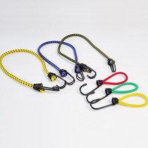 캠핑 차박 스트레치코드 텐트 타프연결 탄성로프 15cm 60cm, 빨강