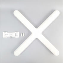 루미안 LED 십자등 60W, 주광색, 5개