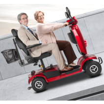 노인 스쿠터 장애인용 4륜 전기 자동차 노인 오토바이, L03 20Ah 리튬70마일250W 모터24V