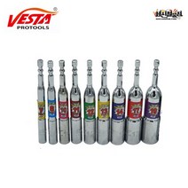 베스타 신제품 롱비트소켓 7mm 8mm 10mm 11mm 12mm 13mm 14mm 17mm 19mm 21mm VESTA 크롬도금 일체형 육각복스알, 7분류