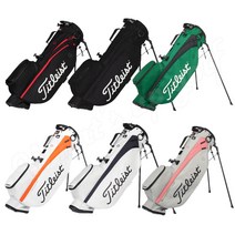 타이틀리스트 골프 가방 4구 스탠드 백 라운딩 필드 고급 선물 TB21SX4, 홀로그램 후드커버 포함, TB21SX4-18 화이트 플레임