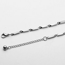 대나무체인팔찌 써지컬팔찌 커플팔찌 남자팔찌