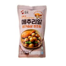 반찬단지 메추리알 닭가슴살 장조림, 1개, 1kg