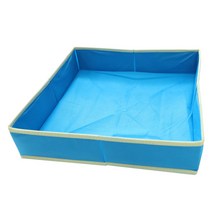 따블리에 모래놀이 매트 접이식 박스