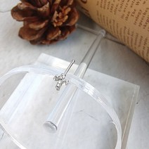 진짜 로듐 십자가 코피어싱 코찌 piercing PN010
