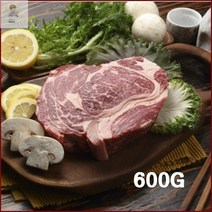 한우 소고기 선물세트 추석 명절 투뿔한우 꽃등심 구이용 600g 한근, 단품