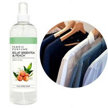 더허브샵 향균탈취 섬유향수 드레스퍼퓸 500ml 에끌라그린티앤피치