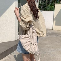 주디앤 클리닝 나일론 스트링 백팩