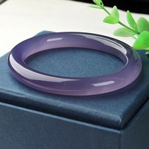 옥팔찌 천연 자수정 비취 원석 염주 팔찌 부모님선물 파인 부티크 쥬얼리 남성 여성 럭키 액세서리 보라색 마노 라운드 수 손 반지