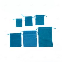 스웨이드 벨벳 생리대 가방 선물 포장 파우치백 어린이집 약파우치 유치원 준비물 핸드폰 주얼리 메이크업 면조리개 손잡이 융 usb 면파우치 동전 파우치 민트 13cm X 18cm