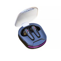 이어폰 조깅 여행 소음 감소 HiFi 사운드 충전식 Bluetooth 호환 5.0 인이어 헤드셋 자동 페어링, 01 Black