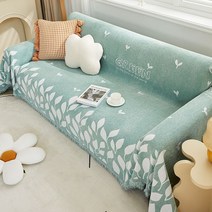 1인용 원룸 미니 소파 쇼파 Fresh Chenille Sofa Towel Cover Throw with Fringes Universal 3/4 Seater Chair Couch, 5 Seater-180x420cm, 06 NO.5