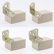 꺽쇠 코너브라켓 연결평철물 피스 box, 01.L꺽쇠소소15x18x18천연500개세트