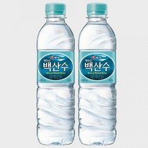 교회 학교 유치원 사무실 물 배달 배송 백산수 500ml x 20 2+1 구성 60개