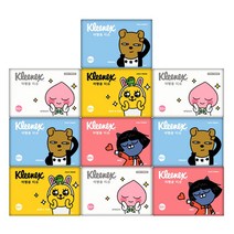 크리넥스 카카오 여행용 티슈, 50매, 10개