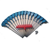 침봉기 세트 보습 봉형 버섯 배지, 19cm, 15구