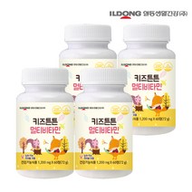 [일동생활건강] 키즈튼튼 멀티비타민 4병 (8개월분), 단품, 단품