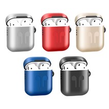 국내배송 에어팟 메탈 보호 케이스(키링 열 방출기능 풀패키지), 실버(Silver), 에어팟 메탈 보호 케이스