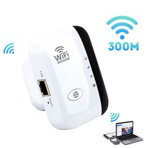 와이파이증폭기 인터넷 증폭기 wifi 익스텐더 복층 무선 WIFI 리피터 300Mbps 장거리 Wi-Fi 신호 부스터 네트워크 지원 WPS AP 802.11N 액세스 포인트, EU 플러그_하얀색