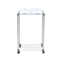 제이트리화이트 스윙 분리수거함 2P 가정용 재활용 쓰레기 스텐함 용함 재함 분리수거랙 봉지거치대 분리수거렉 뚜껑함+jaytreㄷ, 이상품선택해요!