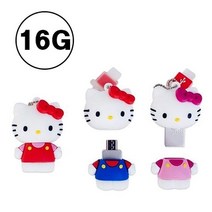 헬로키티 3D 피규어OTG USB16G, 파랑