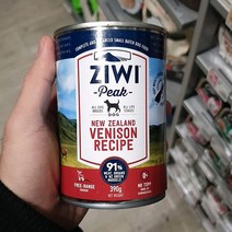 지위픽 독캔 사슴고기 390g