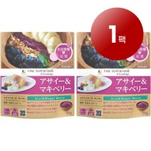 와와마켓 Fine JAPAN 일본산 고급 슈퍼푸드 아사이 마키베리 45종 식품 소화 효소 100g 소화 장 체중 건강 관리 1팩