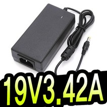 명호전자 19V3.16A 19V3.42A 19V4.74A 4.73A 5A 노트북 어댑터, MH1903_19V 3.42A 3구 접지형
