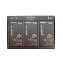 일동후디스 명품 진녹고 프리미엄 10ml*100포 쇼핑백 동봉 국내산6년근 홍삼과 녹용 침향으로 건강하게!! 유통기한: 2023-1-10