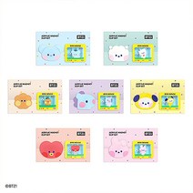 (방탄소년단굿즈)BT21 미니니 아크릴 마그넷 클립세트 949021, 슈키