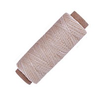 [갈색가죽] 가죽공예 왁스실 미백색 가죽실 초실 0.8mm 50m 150D, 멀티칼라