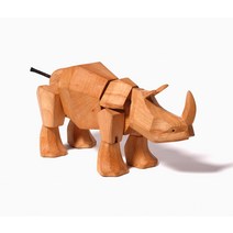 (heje) 코뿔소 犀 rhinoceros 제품 목재 북유럽 잡화 입상 오브제 인테리어 디자인이 너무 멋진 동물 장난감
