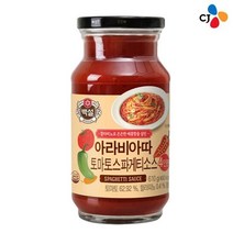 CJ) 백설 아라비아따 스파게티소스610G x6개, 단품