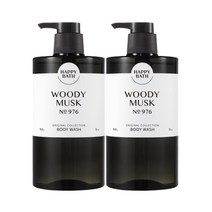 해피바스 오리지널 컬렉션 바디워시 우디머스크향 910ml 2개