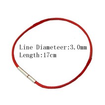 남자 팔찌 뱅글 가죽 1.5/2/3mm 블랙 레드 스테인레스 스틸 걸쇠 커플 문자열 손 스레드 보석 트렌드