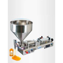 액상 정량 주입기 분말 가루 고추장 꿀 잼 충진기, 양면 페이스트 500-2500ml
