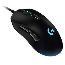 [Amazon.co.jp 한정]Logicool G 로지쿨 G 게이밍 마우스 유선 G403h HERO 25K 센서 인체 공학 LIGHTSYNC RGB 6개 프로그램 버튼 [Amazon.co.jp 한정 벽지 다운로드 포함]