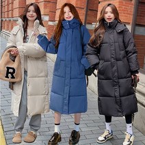 바이얼리 오버핏 벌룬 롱패딩 / 빅사이즈